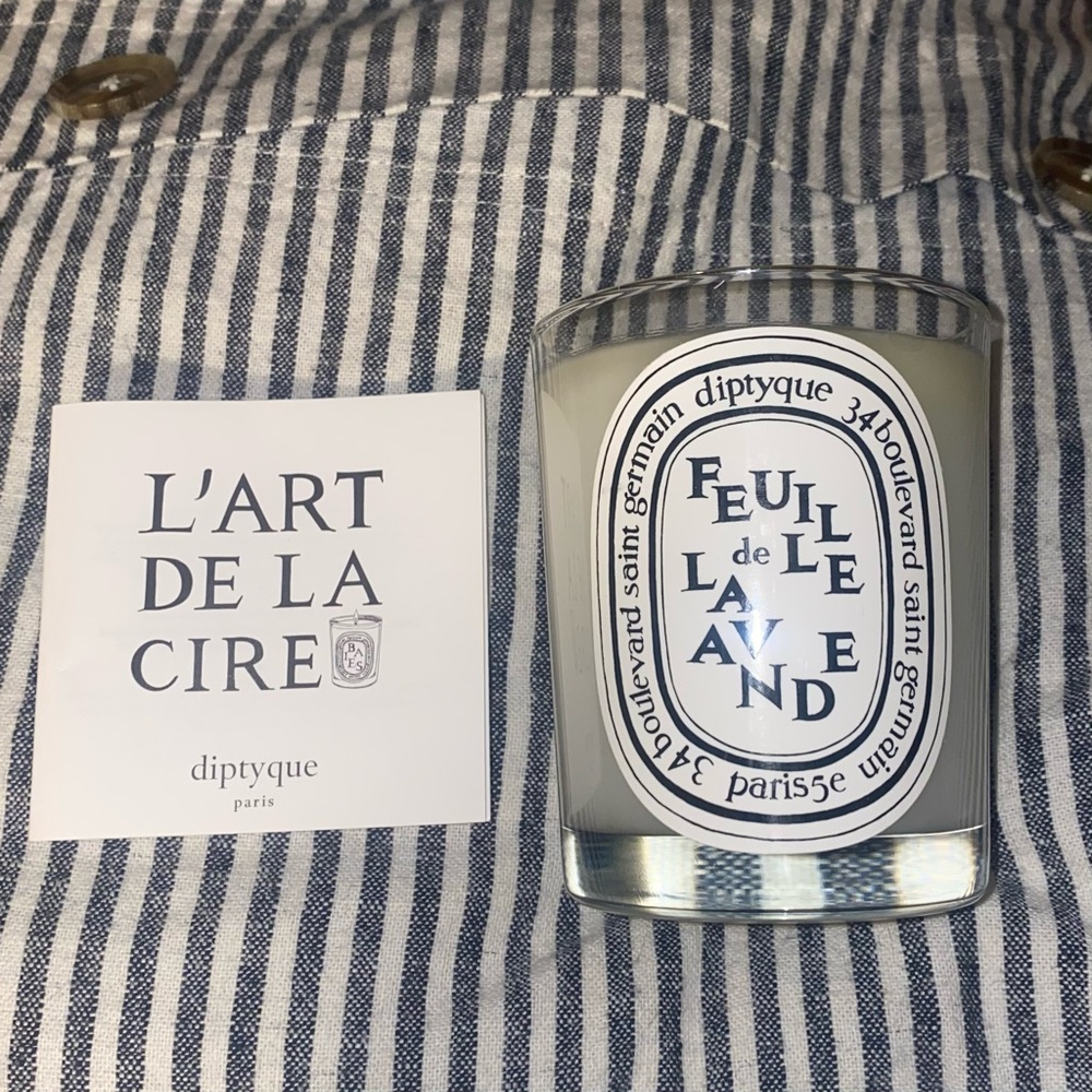 Diptyque Feuille de Lavande Candle-6.5 oz.